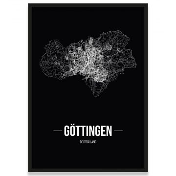 Poster Göttingen Bilderrahmen