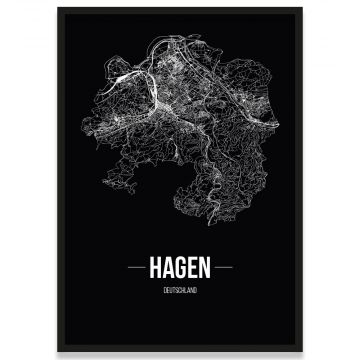 Poster Hagen Bilderrahmen