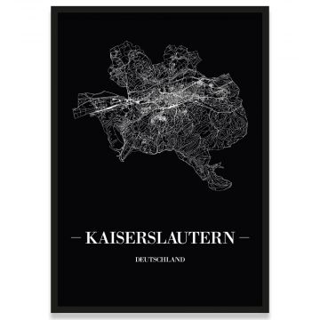 Poster Kaiserslautern Rahmen