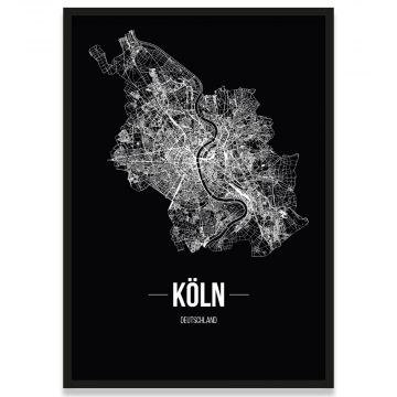 Poster Köln Rahmen