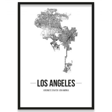 Poster Los Angeles mit 