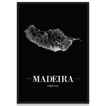 Poster Madeira Bilderrahmen