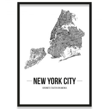 Stadtposter New York City 