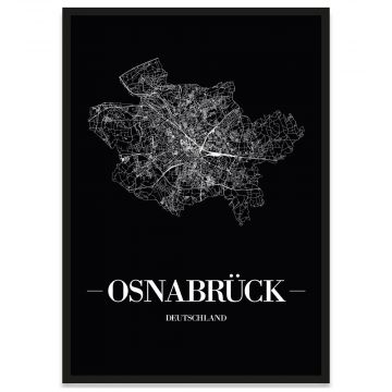 Stadtposter Osnabrück Stadtplan