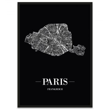Paris Poster Rahmen