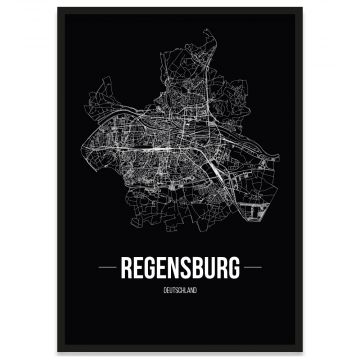 Poster Regensburg Bilderrahmen 