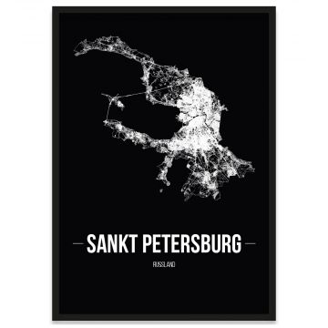 Sankt Petersburg Bilderrahmen Poster