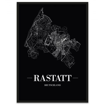 Stadtposter Rastatt Rahmen