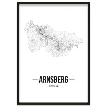 Stadtposter Arnsberg Bilderrahmen