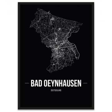 Bad Oeynhausen Poster Rahmen