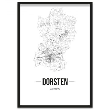 Stadtposter Dorsten Rahmen