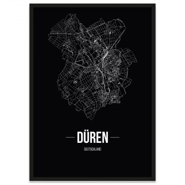 Stadtposter Düren Bilderrahmen