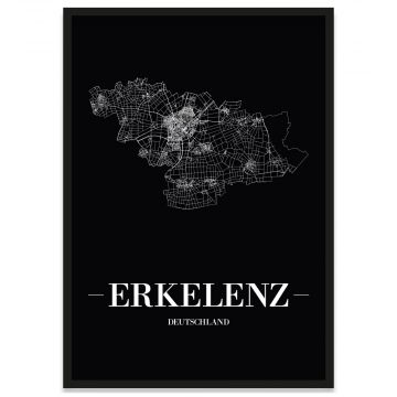 Stadtposter Erkelenz Rahmen