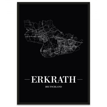 Stadtposter Erkrath Stadtnetz