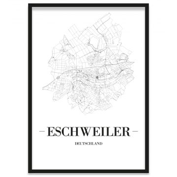 Stadtposter Eschweiler Rahmen