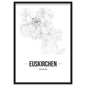 Euskirchen Bilderrahmen Straßennetz