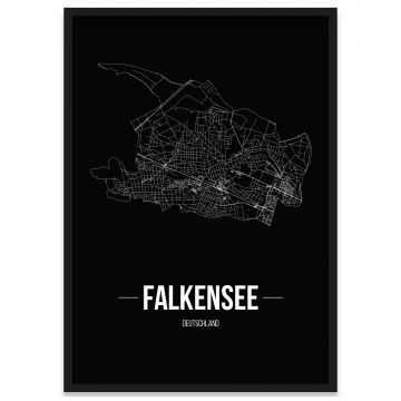 Stadtposter Falkensee Rahmen
