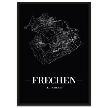 Stadtposter Frechen Stadtnetz