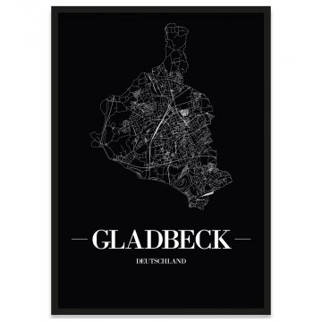 Gladbeck Poster Rahmen