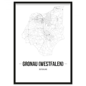 Gronau (Westfalen) Straßennetz