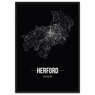 Stadtposter Herford Rahmen