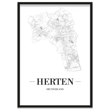 Herten Poster Bilderrahmen