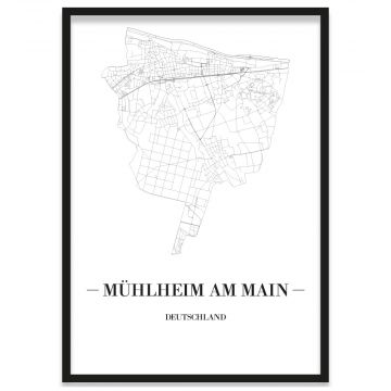 Stadtposter Mühlheim am Main