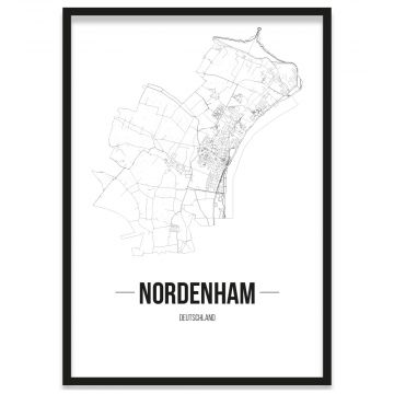 Stadtposter Nordenham Rahmen