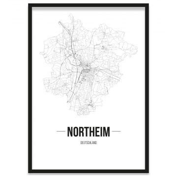Stadtposter Northeim Bilderrahmen
