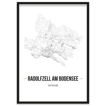 Stadtposter Radolfzell am Bodensee Rahmen