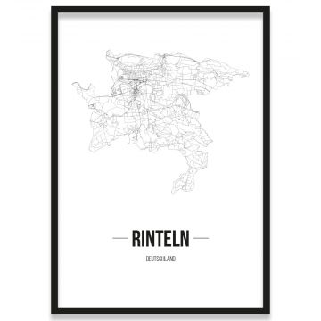 Stadtposter Rinteln Rahmen