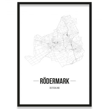 Stadtposter Rödermark Bilderrahmen