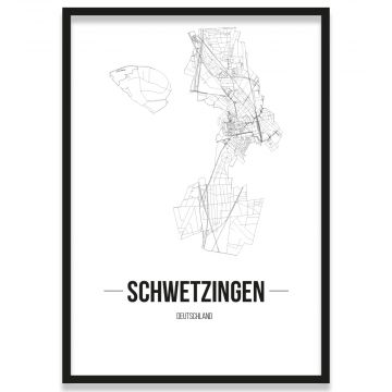 Schwetzingen Poster Bilderrahmen