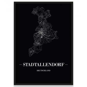 Stadtposter Stadtallendorf Rahmen