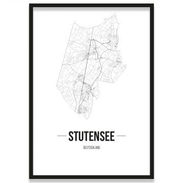 Stadtposter Stutensee Bilderrahmen