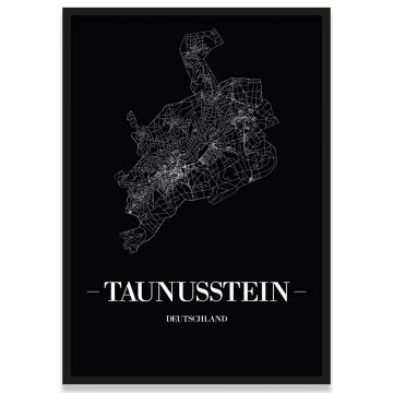 Taunusstein Stadtposter Rahmen