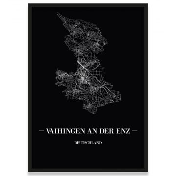Vaihingen an der Enz mit Bilderrahmen