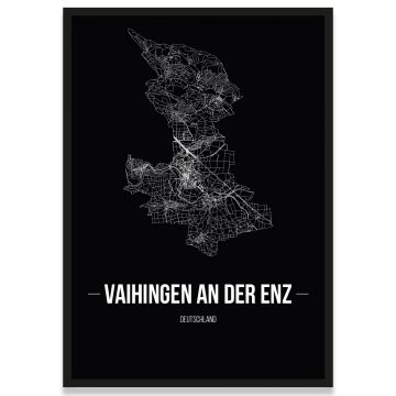 Vaihingen an der Enz mit Stadtplan