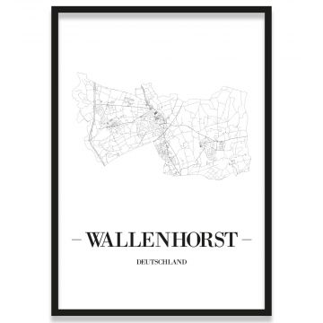 Wallenhorst Stadtplan Rahmen