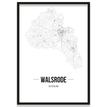 Stadtposter Walsrode Rahmen