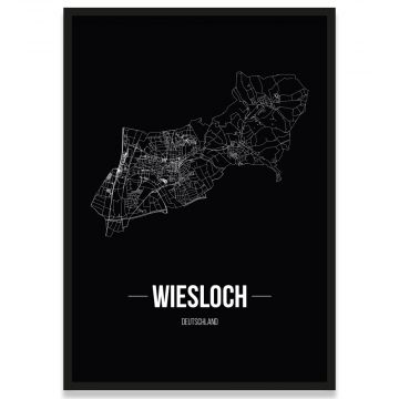 Stadtposter Wiesloch Rahmen