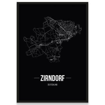 Stadtposter Zirndorf Rahmen