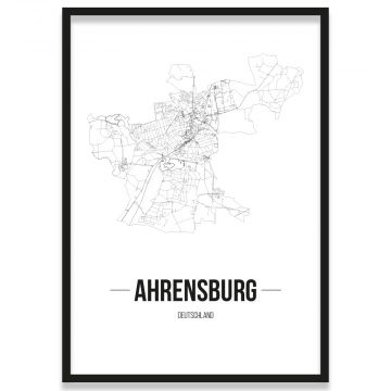 Stadtposter Ahrensburg