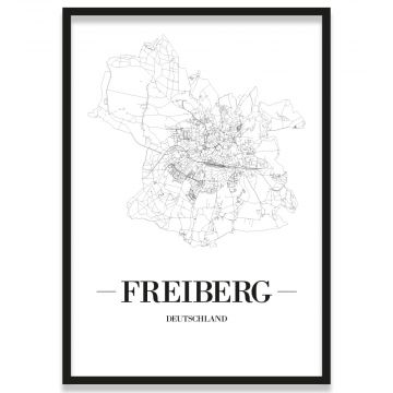 Stadtposter Freiberg