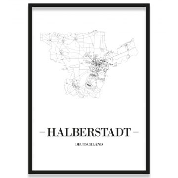 Stadtposter Halberstadt