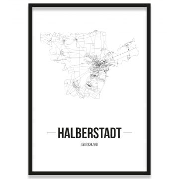 Stadtposter Halberstadt