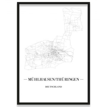 Stadtposter Mühlhausen