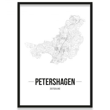 Stadtposter Petershagen