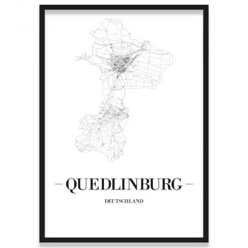 Stadtposter Quedlinburg