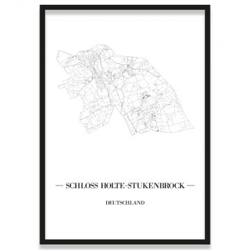Stadtposter Schloss Holte-Stukenbrock